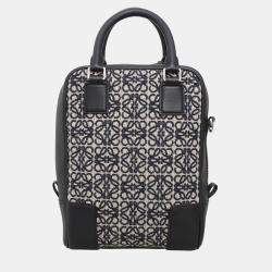 Loewe Jacquard Anagram Amazona 15 Bag