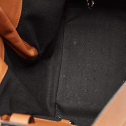 Loewe Brown Leather Small Hammock Shoulder Bag