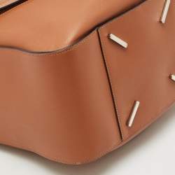 Loewe Brown Leather Small Hammock Shoulder Bag