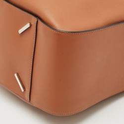 Loewe Brown Leather Small Hammock Shoulder Bag