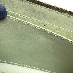 Loewe Amazona Green Leather Shoulder Bag