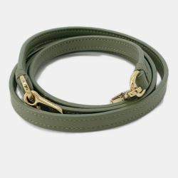 Loewe Amazona Green Leather Shoulder Bag