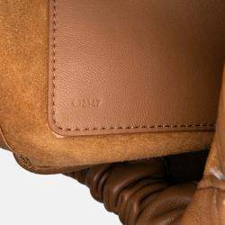 Loewe Brown Small Mellow Nappa Lambskin Squeeze Bag
