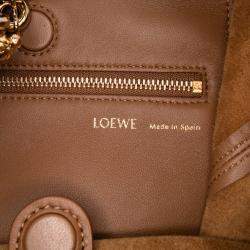 Loewe Brown Small Mellow Nappa Lambskin Squeeze Bag