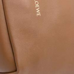 Loewe Brown Small Mellow Nappa Lambskin Squeeze Bag