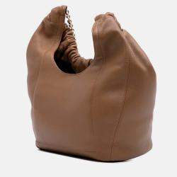 Loewe Brown Small Mellow Nappa Lambskin Squeeze Bag