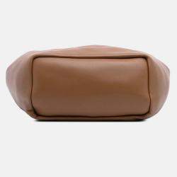 Loewe Brown Small Mellow Nappa Lambskin Squeeze Bag