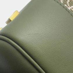Loewe Amazonas Green Canvas Leather Size 28