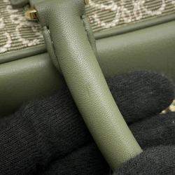 Loewe Amazonas Green Canvas Leather Size 28