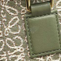 Loewe Amazonas Green Canvas Leather Size 28