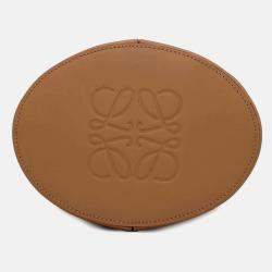 Loewe Balloon 2Way Handbag Brown Leather Size Medium