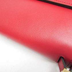 Pre Owned Loewe Gate Red Leather Shoulder Bag