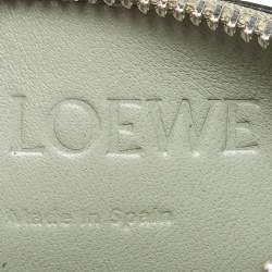 Pre Owned Loewe Multicolor Leather Keyring Card Holder