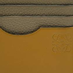 Pre Owned Loewe Multicolor Leather Keyring Card Holder