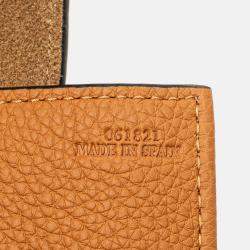 Pre Owned Loewe Brown Medium Leather Flamenco Knot Tote