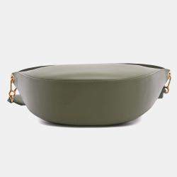 Pre Owned Loewe Green Small Leather Luna Hobo