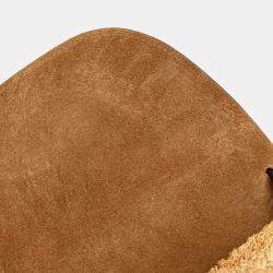 Pre Owned Loewe Beige Brown Small Raffia Gate Crossbody