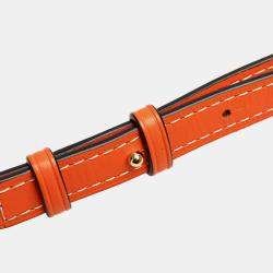 Pre Owned Loewe Beige Brown Small Raffia Gate Crossbody