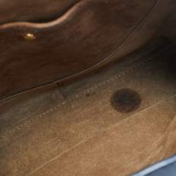 Pre Owned حقيبة يد توت لويفي جلد أسود/بني صغير غايت