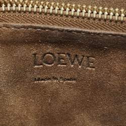 Pre Owned حقيبة يد توت لويفي جلد أسود/بني صغير غايت