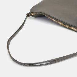 Pre Owned Loewe Brown Leather Mini Hammock Hobo Bag