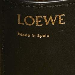 مملوكة مسبقًا Loewe Black Leather Amazona 16 Satchel