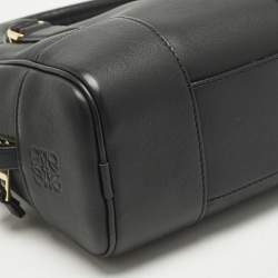 مملوكة مسبقًا Loewe Black Leather Amazona 16 Satchel