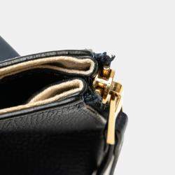 Pre Owned Loewe Blue Small Leather Hammock Satchel