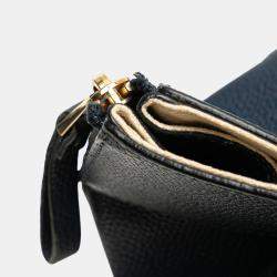 Pre Owned Loewe Blue Small Leather Hammock Satchel