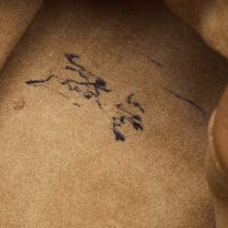 Pre Owned Loewe Brown Leather Mini Flamenco Shoulder Bag