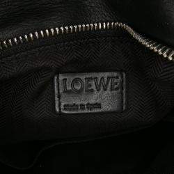 Pre Owned Loewe Brown Small Calfskin Graphic Puzzle Satchel