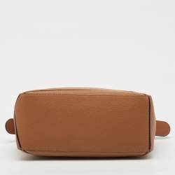 Pre Owned Loewe Tan Leather Small Puzzle Shoulder Bag