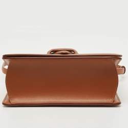 مملوكة مسبقًا Loewe Brown Leather Barcelona Shoulder Bag