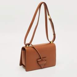 مملوكة مسبقًا Loewe Brown Leather Barcelona Shoulder Bag
