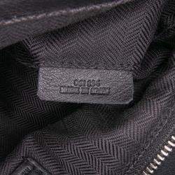 Pre Owned Loewe Brown Small Calfskin Graphic Puzzle Satchel