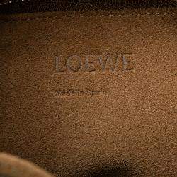 Pre Owned Loewe Brown Small Leather Gate Top Handle Satchel
