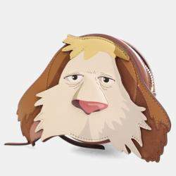 Pre Owned Loewe Heen Cookie Calfskin Coin Pouch