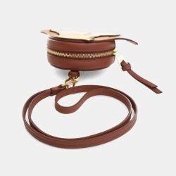 Pre Owned Loewe Heen Cookie Calfskin Coin Pouch