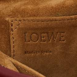Pre Owned Loewe Red Leather Small Missy Clutch