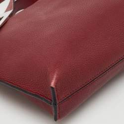 Pre Owned Loewe Red Leather Small Missy Clutch