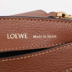 Pre Owned Loewe Brown Small Leather Luna Hobo