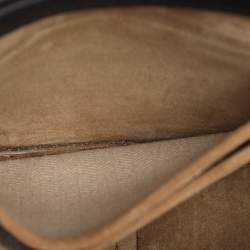 Pre Owned Loewe Black Leather Mini Gate Crossbody Bag