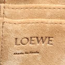 Pre Owned Loewe Black Leather Mini Gate Crossbody Bag