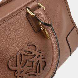 Pre Owned Loewe Brown Leather Amazona 28 Handbag