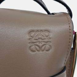 Pre Owned Loewe Brown Leather Gate Bag