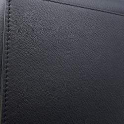 مملوكة مسبقًا Loewe Hammock Black Leather Size Compact