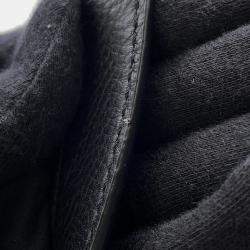 مملوكة مسبقًا Loewe Hammock Black Leather Size Compact