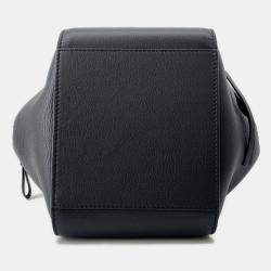 مملوكة مسبقًا Loewe Hammock Black Leather Size Compact