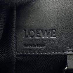 مملوكة مسبقًا Loewe Hammock Black Leather Size Compact