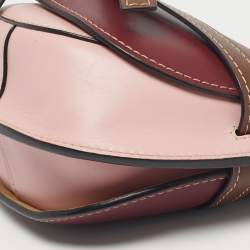 Pre Owned حقيبة كتف لويفي "غيت" جلد متعددة الألوان